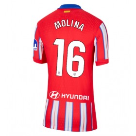 Dámské fotbalový oblečení Atletico Madrid Nahuel Molina #16 Domácí košile 2024-25 Krátkým Rukávem